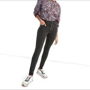 Madewell 10" high-rise roadtripper jeans in warren